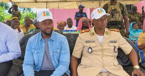 Forécariah : Dr Moussa Bérété et le colonel Mamadou Lamarana Diallo en visite à Benty pour un projet de nouvelle école