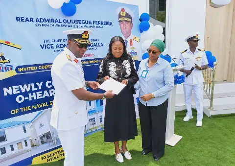 Nigerian Navy Hands Over Health Facilities to Lagos Government
