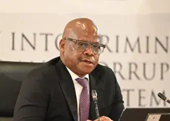 LIVE | Madlanga defends Chaskalson after taxi boss Sibanyoni accuses him of impropriety