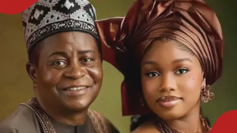 Former Senator Dangana Ocheja and Winfred.