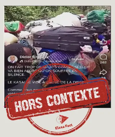 Non, cette vidéo ne montre pas un exode rural au Kasaï, en RDC, mais des fidèles d’une église zambienne se rendant à une conférence