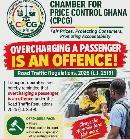 CPCG Warns Transport Operators Against Overcharging Passengers