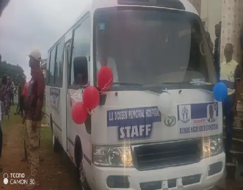 Liberia: Speaker Koon Donates Bus to J.J. Dossen Hospital in Harper City, Maryland County
