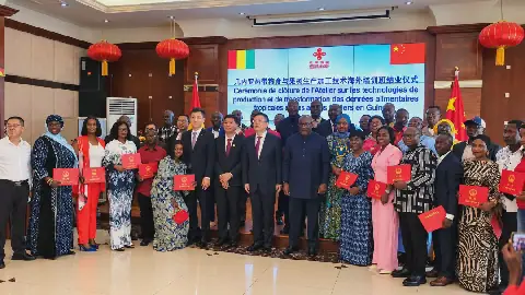 La Guinée et la Chine renforcent leur coopération agricole