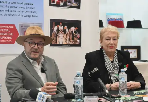 Galloway and Ridley bring Palestine solidarity message to Cape Town