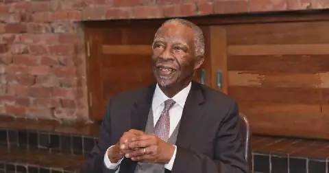 Former president Thabo Mbeki in Johannesburg, August 21 2024. Picture: FREDDY MAVUNDA/BUSINESS DAY