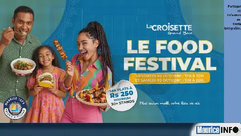 La Croisette to Host 15th Edition of Food Festival in Mauritius