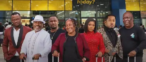 Nollywood stars arrive in Ghana for Lil Win’s ‘A Journey to Africa’