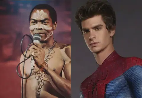 Andrew Garfield Reveals Fela Kuti's Influence on Spider-Man Portrayal