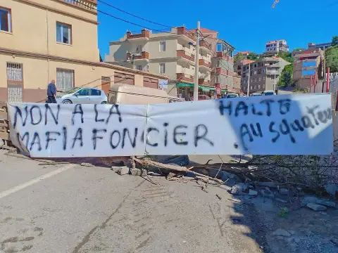 Protests Erupt in Béjaïa Over Land Squatting and Housing Issues