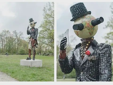 Maurice Mbikayi: Transforming Electronic Waste into Art and Reflection