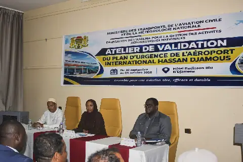 Chad's Hassan Djamous Airport Emergency Plan Up for Validation