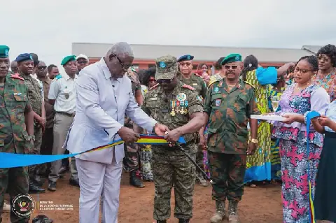 New School Complex Inaugurated for Children of Military Personnel in Kitona, DRC