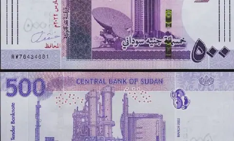 Sudan Central Bank to withdraw old 500-pound notes