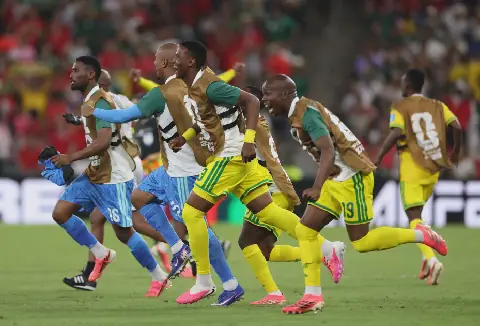 Mofokeng brace helps South Africa crush Eritrea