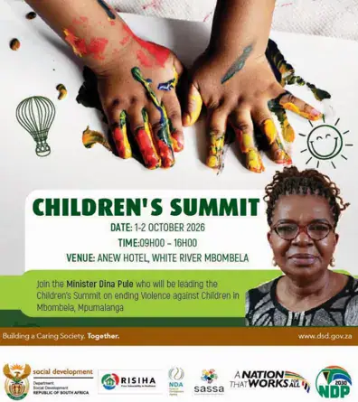 South Africa Hosts Children's Summit on Ending Violence Against Children