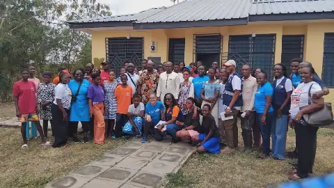 AGP Steering Committee assesses Youth Engagement Centre in Central Tongu