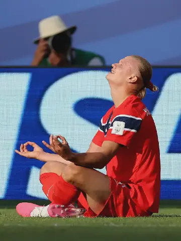 Norway star Haaland sues airline over ponytail image