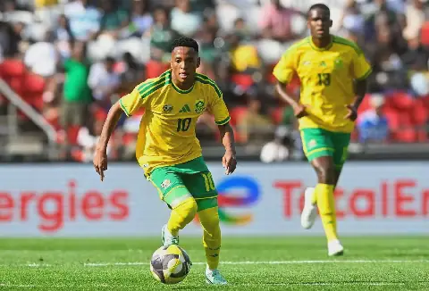 Pitso Mosimane praises Relebohile Mofokeng and Oswin Appollis after Bafana Bafana's 5-0 win over Eritrea
