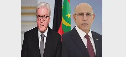 Mauritanian President Congratulates German Counterpart on National Day