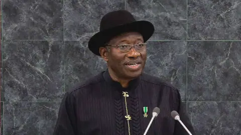 Former President Goodluck Jonathan