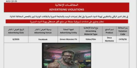 Egyptian Drug Authority Warns Against 'Diet Hub' Clinics Selling Unregistered Weight Loss Injections