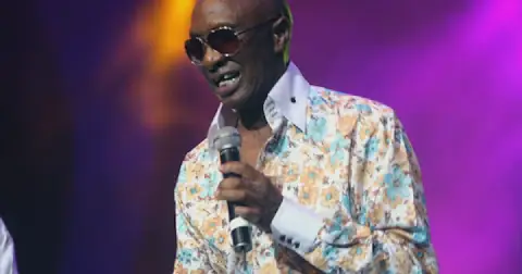 STILL CROONING: Legendary Babsy Mlangeni perform at Carnival City, Big Top Arena Photo: Veli Nhlapo