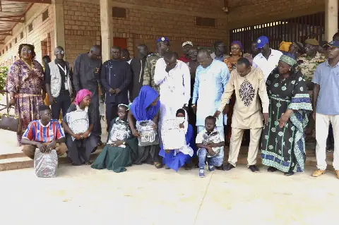 Koumra : le CNJT remet des kits scolaires aux enfants vulnérables et aux filles-mères