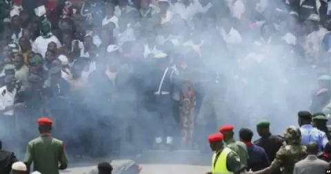 Nigeria’s 50th Independence Day celebration in Abuja was disrupted by deadly bomb explosions on October 1, 2010.