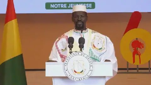 Mamadi Doumbouya Urges Guinean Youth to Build Future at Home