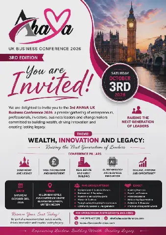 AHAVA Business Conference 2026: Where Wealth, Innovation and Legacy Meet