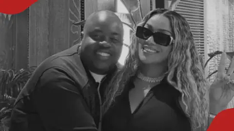 Stefflon Don and Wicknell Chivayo.