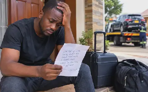 Kenyan Man Left Reeling After Wife Leaves Him Note, Demands He Leave Home
