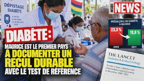 Mauritius Documents Sustained Decline in Diabetes Prevalence