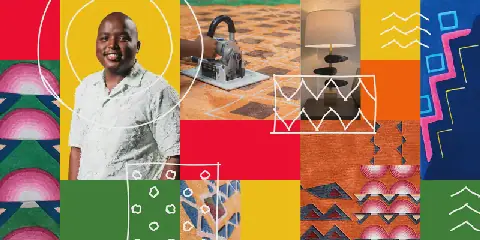 Translating Zulu heritage into sophisticated — and comfortable — contemporary furniture