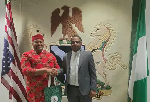 Okolo Meets Nigerian Consul-General in New York to Discuss Diaspora Engagement