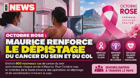 Mauritius Bolsters Breast and Cervical Cancer Screening for Pink October