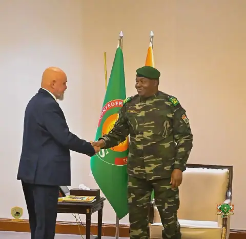Niger's President Tiani Meets Russian Energy Minister Tsivilev