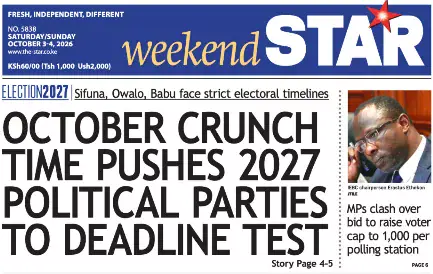 News Brief: October crunch time pushes 2027 political parties to deadline test