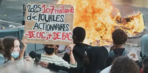 Youth-Led Protests Escalate Across France