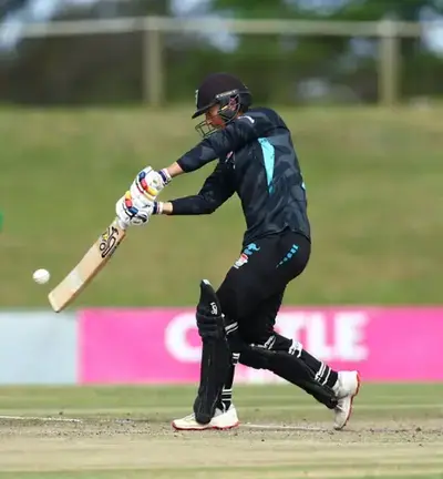The Eastern Cape Iinyathi's Nathan Roux top-scored against the Badgers MAYA IMAGES/YANGA NOTHANGA/
