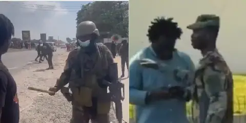 Ghanaian Soldiers Assault Blogger, Activist at Labadi Beach Demolition Site