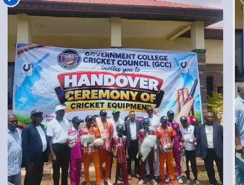 NCF, GCI Alumni Applaud Contec Global for Cricket Equipment Donation
