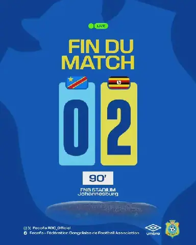 Uganda Wins First Leg of International Friendly Against DR Congo 2-0