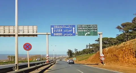 Partial Closure of Algiers-Tebaza Highway on Saturday