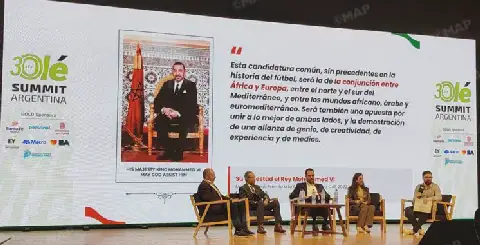 Morocco Showcases Vision for 2030 World Cup at Olé Summit in Buenos Aires