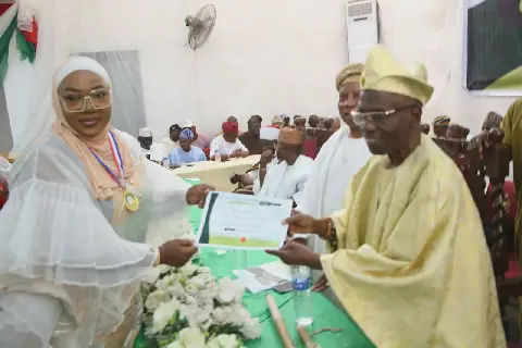 Ogun PDP Deputy Gov Candidate Installed as Muslim Council Grand Matron