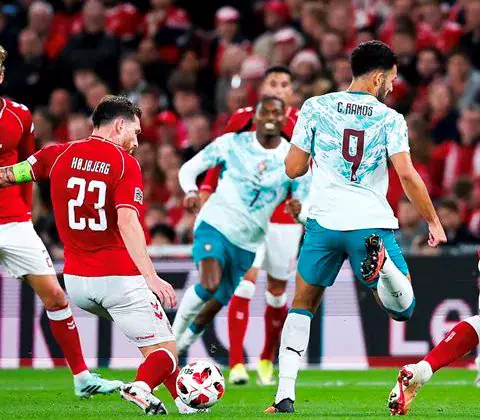 Ronaldo absent, Portugal turn on style to crush Denmark