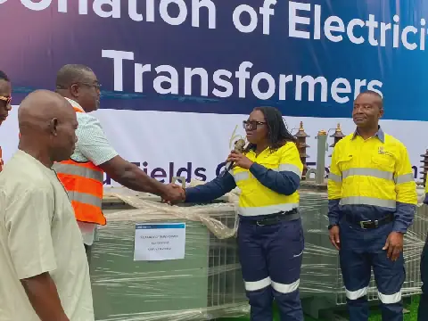 Gold Fields Ghana Limited provides transformers to improve power supply