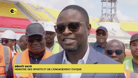 Benin's Minister Wadagni Visits Stadium